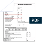 Technical Specifications: Surabaya - Indonesia