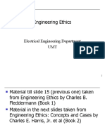 Engineering Ethics: Electrical Engineering Department UMT