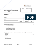 Unit Test 1 Grade 4