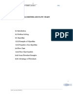 Algorithm and Flow Chart - Lecture 1