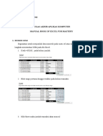 Tugas Manual Book Soal 1-10 & 41-50