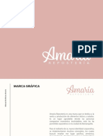 Manual de Marca - Amaría Repostería