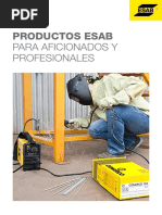 Productos Esab Aficionados Profesionales