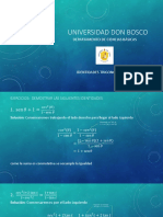 Ejemplo Identidades Trigonométricas