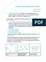 Tipuri de Interactii Intermoleculare