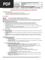 Module 8 Cesc Advocacy