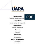 Tarea 9 Fundamentos de Economia Yunel