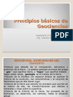 Principios Básicos de Geología - PF