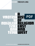 A History of Religion East and West An Introduction and Interpretation by Trevor Ling (Auth.)