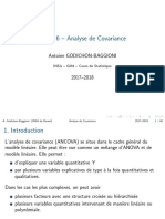 Analyse de Covariance