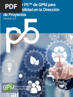 El Estándar P5 de GPM Global para La Sostenibilidad en La Dirección de Proyectos Versión 2.0