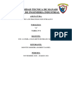 Tarea 4 de Práctica de Procesos Industriales