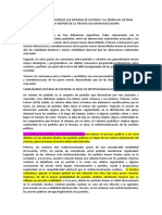 La Institucionalización de Los Sistemas de Partidos y La Teoría Del Sistema Partidista Después de La Tercera Ola Democratizadora