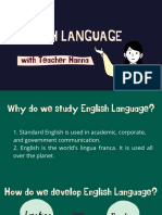 English Language: With Teacher Hanna