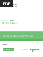 Ecostruxure Control Advisor: Continuous Improvement Guide