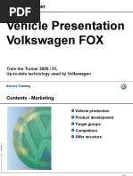 Vehicle Presentation Volkswagen FOX: Waldemar Steuer