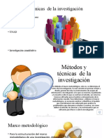 Métodos y Técnicas de La Investigación