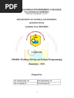 1901005-Problem Solving and Python Programming