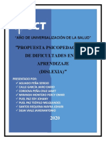 Propuesta Psicopedagogica de Dislexia