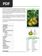 Clade: Clade: Clade: Clade:: European Pear Branch With Two Pears