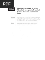 Definición de Ayudantes de Cocina. Ubicación de La Ocupación de Ayudante de Cocina. Funciones. Organigrama Simple TEMA 1. Referencias Legislativas