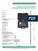 1.4375in Motorized Free Point Tool & CCL