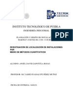 INVESTIGACIÓN 1.2 Plan y Diseño de Instalaciones 