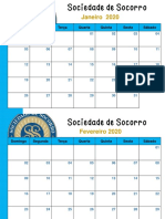 Calendário 2020 Soc Soc