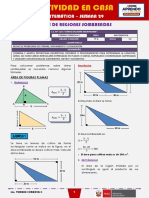 SEMANA 29 - ÁREAS DE REGIONES SOMBREADAS (5to MATEMÁTICA)