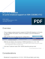 ACI 5.0 Release: 34 Ports Breakout Support On N9K-C9336C-FX2