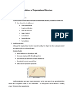 Foundations of Organizational Structure