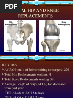 Total Hip and Knee Replacements