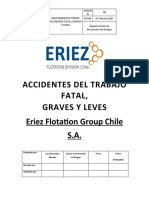 Procedimiento Frente Accidente Fatal, Grave o Leve