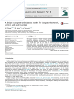 (2015) A Freight Transport Optimization Model For Integrated Network, Services and Policy Design