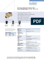 2/2-Way Solenoid Valve With Servo-Diaphragm, G 1/2 - G 2 1/2