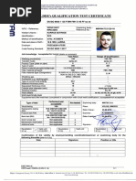 Welder'S Qualification Test Certificate