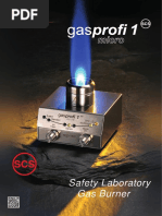 Safety Laboratory Gas Burner: Art.-No. 6.007.000