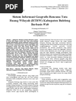 Sistem Informasi Geografis Rencana Tata Ruang Wilayah (RTRW) Kabupaten Buleleng Berbasis Web