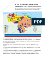 Los 9 Tipos de Suelos en Venezuela