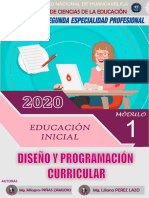 1 Módulo Inicial Diseño y Programación Curricular