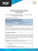 Guía de Actividades y Rúbrica de Evaluación - Tarea 2 - Sistemas Muscular, Óseo y Nervioso