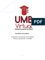 Módulo I - Estadística Descriptiva