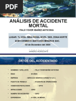 Presentación de Accidente Mortal en Mineria