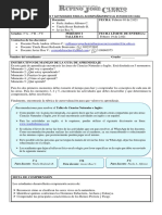 Taller #1 (2.021) - C. Naturales - Inglés. 3°