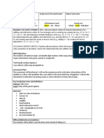 Lesson Plan 4 Subtraction