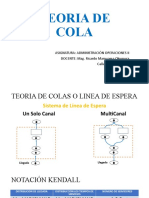 Teoria de Cola Mms