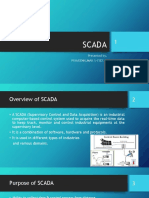 Scada: Presented By, Praveenkumar S-15E137