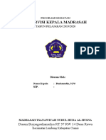 Program Supervisi Kepala Madrasah 17-18