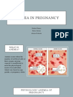 Anemia in Pregnancy: Rabika Fatima Rabia Saleem Almina Rehman