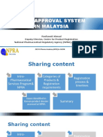 Drug Approval System in Malaysia